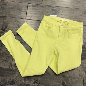 Joe’s Jeans - yellow skinny jeans size 28